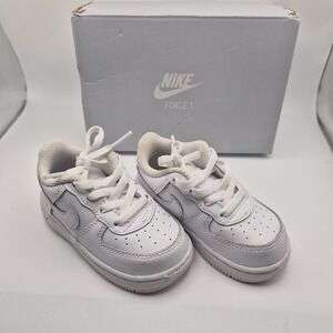 Nike Air Force 1 Low TD White Toddler Size 6C DH2926-111 Baby Shoes w/ Box